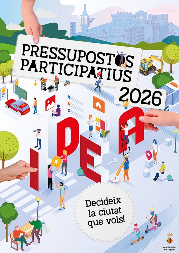 La próxima semana se abre el proceso de los Presupuestos Participativos de Inversiones municipales para 2026