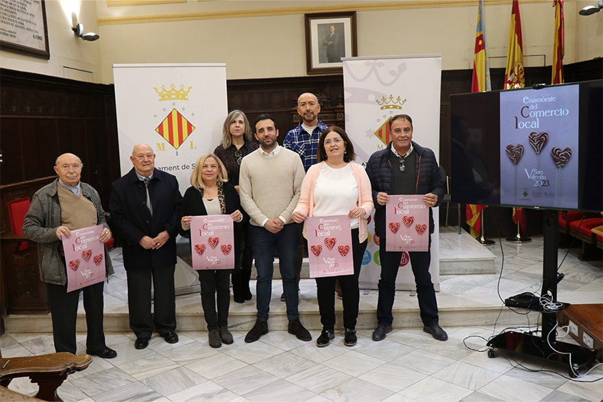 La concejalía de Comercio lanza la campaña ‘Enamórate del comercio local’ para concienciar sobre la importancia de comprar en la ciudad