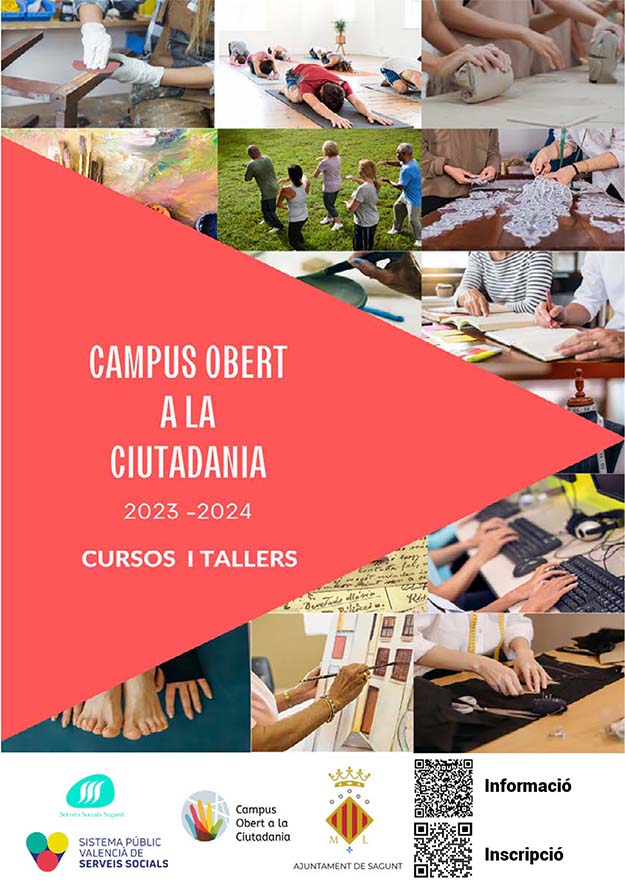 Empieza el período de inscripción de los cursos y talleres del Campus Obert a la Ciutadania