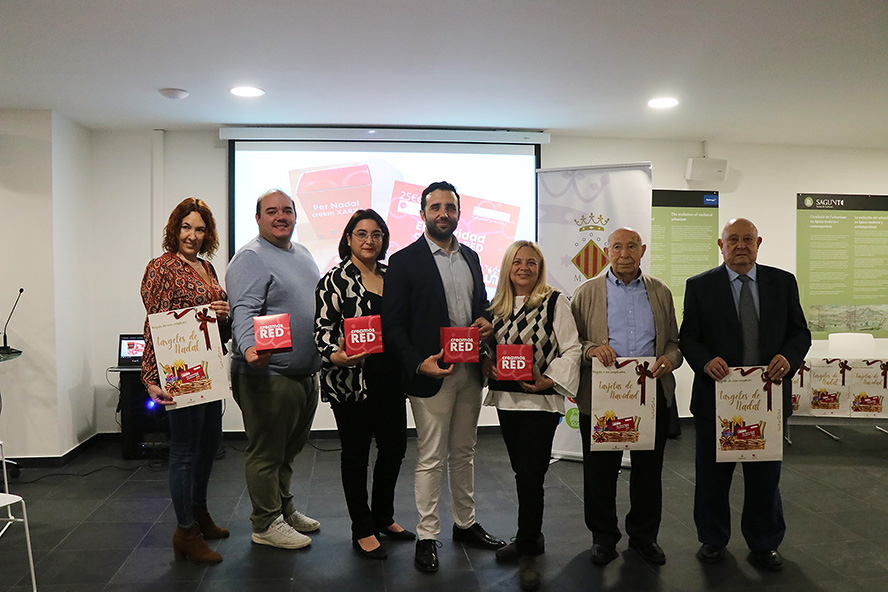 ‘En Navidad Creamos Red’ la nueva campaña de Comercio del Ayuntamiento de Sagunto