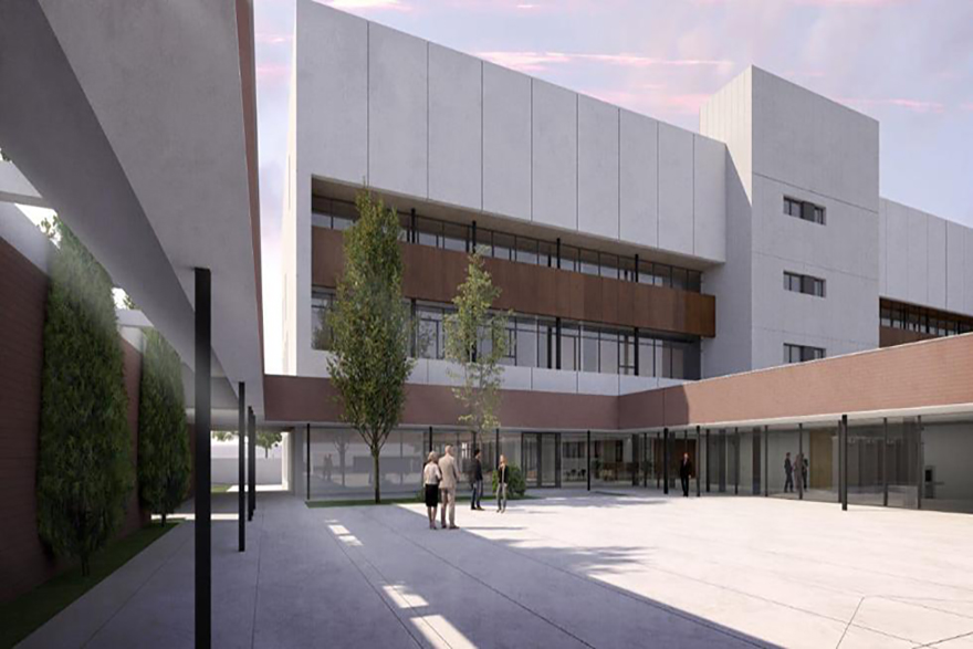 La Generalitat Valenciana presenta el nuevo Palacio de Justicia de Sagunto que estará operativo en 2026 tras una inversión de 24,2 millones de euros