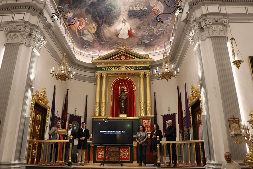 Finaliza la adecuación de la iluminación y sonido del interior de la Ermita de La Sang