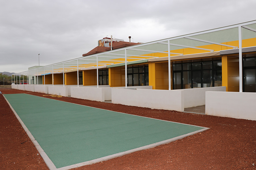 El nuevo aulario infantil del Colegio CEIP Victoria y Joaquín Rodrigo ya está finalizado