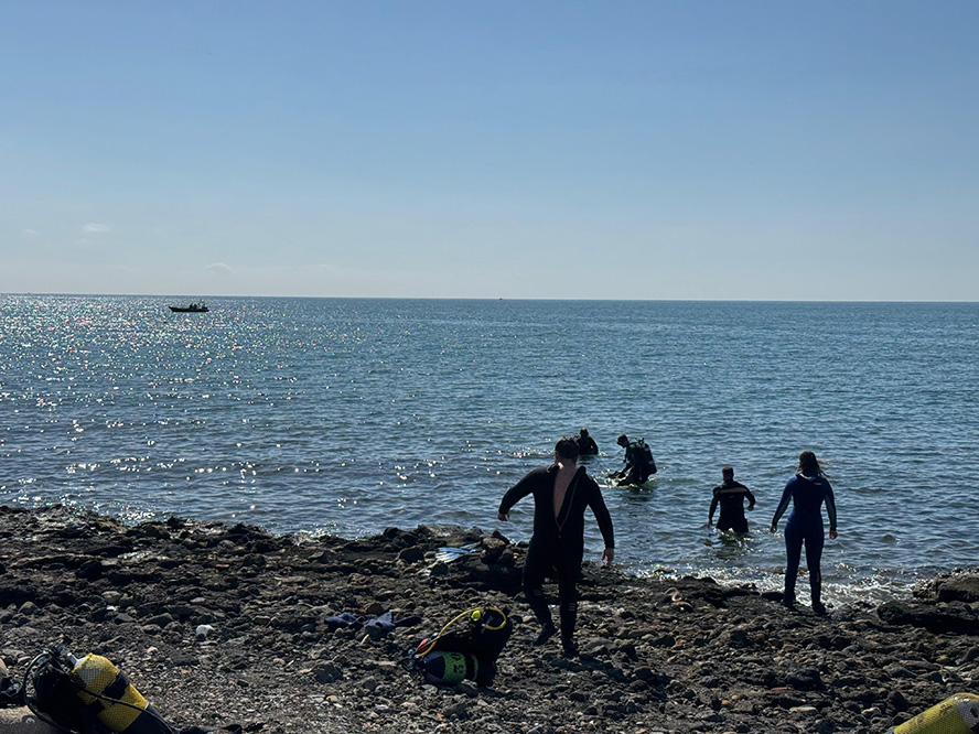 El Grau Vell acoge las prácticas de la Microcredencial en Arqueología Náutica y Submarina