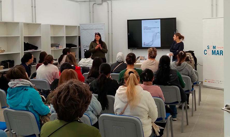 El Pacto Territorial por el Empleo y la Concejalía de Igualdad impulsan una charla de empoderamiento para mejorar la empleabilidad en la comarca