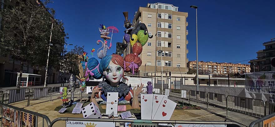 La Falla Els Vents obtiene el galardón a la Falla Más Igualitaria de Sagunto