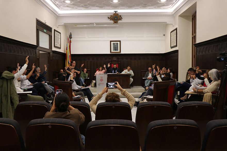 Sagunto manifiesta su compromiso con la eliminación de la violencia contra la mujer