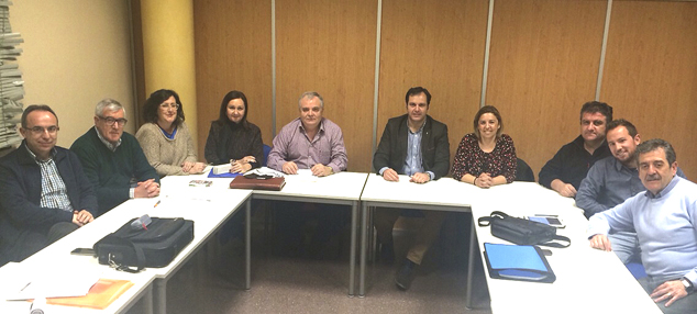 El alcalde se ha reunido con la junta directiva del Fertiberia Balonmano Puerto Sagunto
