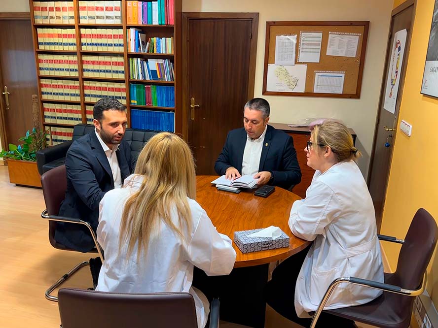 El Ayuntamiento de Sagunto aborda con la dirección del Hospital la ampliación de las infraestructuras sanitarias