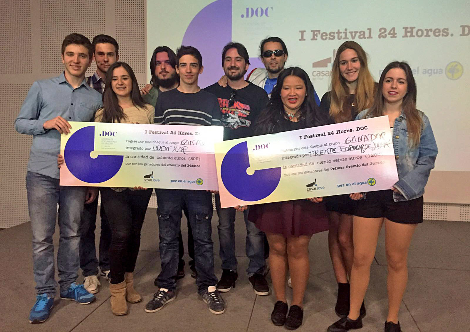 El festival PuntoDoc concluye con la entrega de premios del concurso de cortos