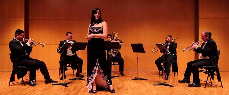 Murcia Brass Quintet y la soprano Carmen Muñoz interpretan el concierto ‘Noche de Zarzuela’