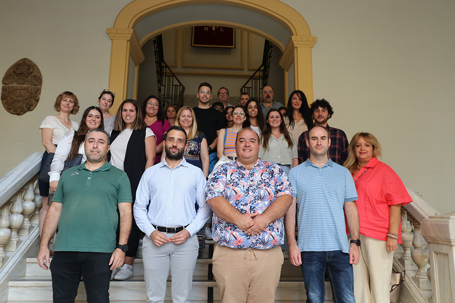 El Ayuntamiento de Sagunto da la bienvenida al personal contratado de los programas de fomento de empleo 2023