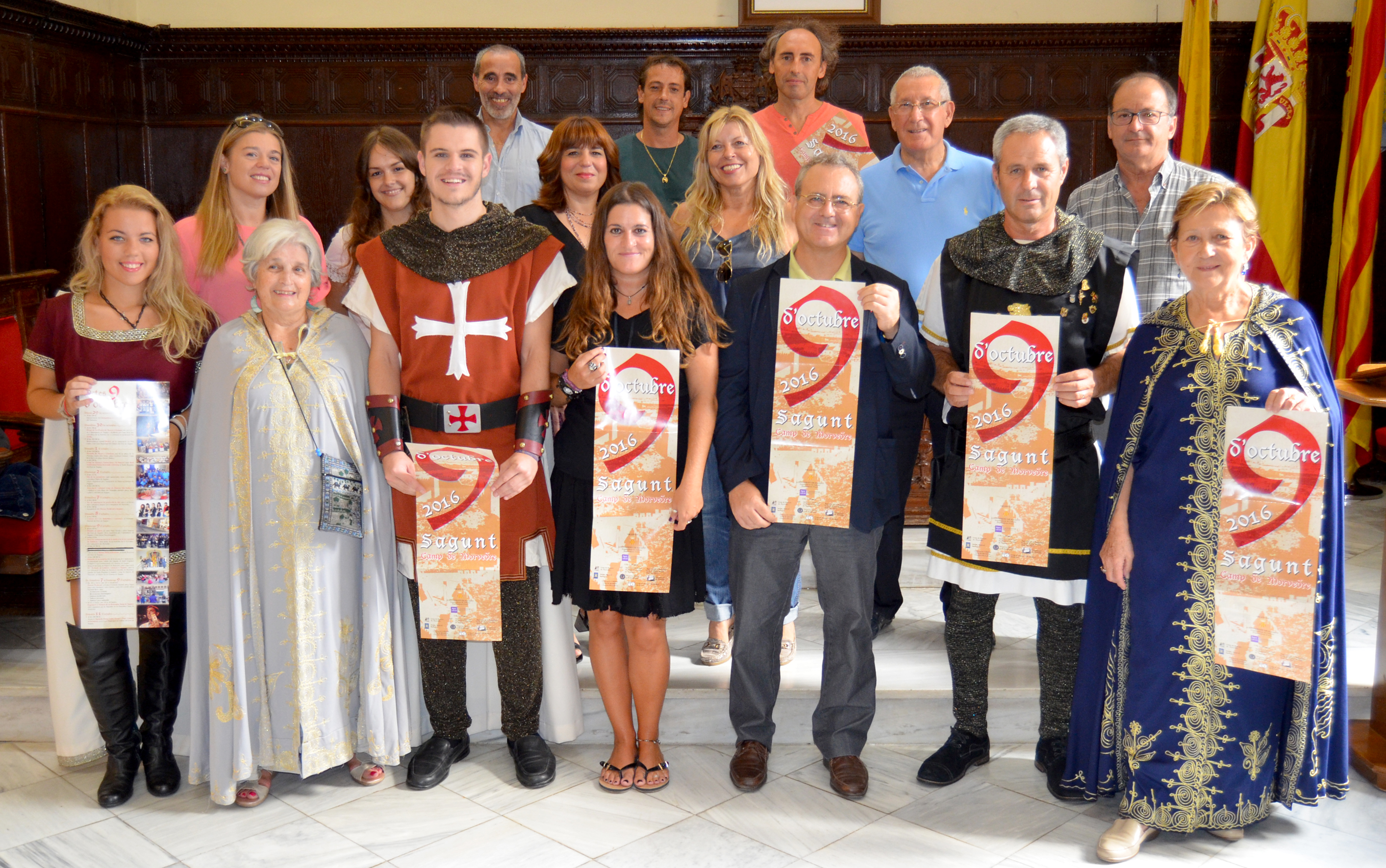 Sagunto celebrará el 9 d’Octubre con actos institucionales y una variada programación cultural