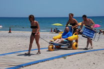 La playa d’Almardà necesita la colaboración de la ciudadanía para ganar el certamen nacional La Playa Accesible de los Fans 